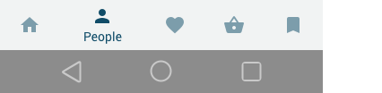 Nets Bottom Navigation Bar image