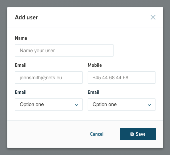 Nets modal image