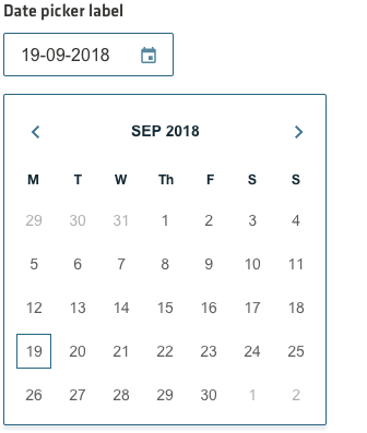 Nets Date Picker image