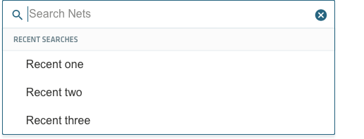 Nets search bar image